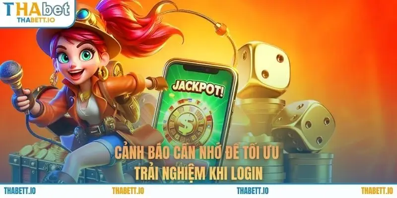 Cảnh báo cần nhớ để tối ưu trải nghiệm khi login